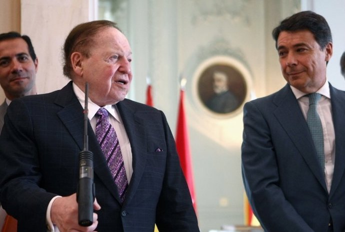Sheldon Adelson e Ignacio González 