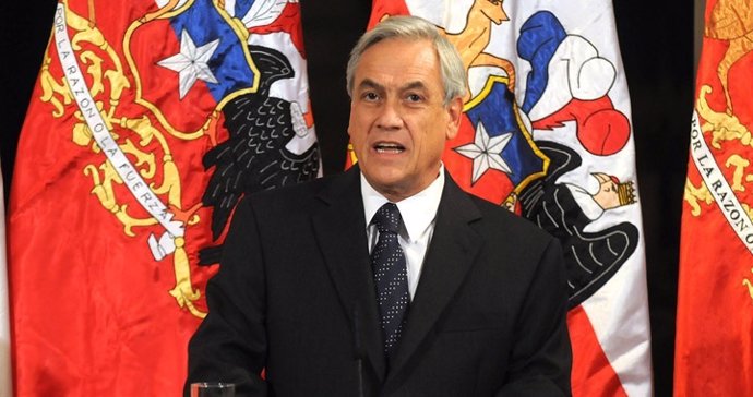 El Presidente De Chile, Sebastián Piñera.