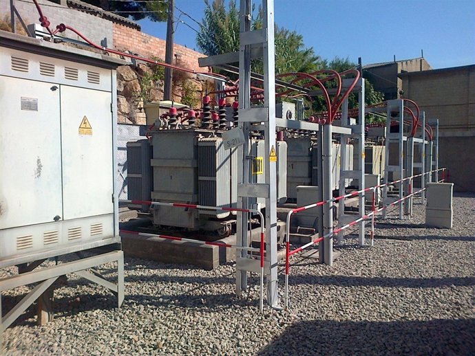 Subestación de Endesa en Sant Vicenç dels Horts (Barcelona)
