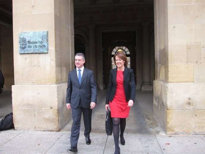 Íñigo Urkullu y Yolanda Barcina.