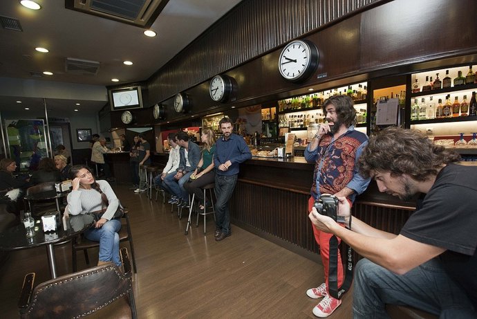 Rodaje del cortometraje 'Azar'