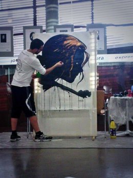 El artista Diego Escribano Ott.