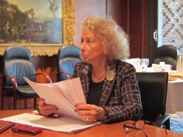 La comisionada del pte de la Cámara de Barcelona para las Rel Intern, A.Subirana