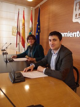 Montes y Muro, en la rueda de prensa  