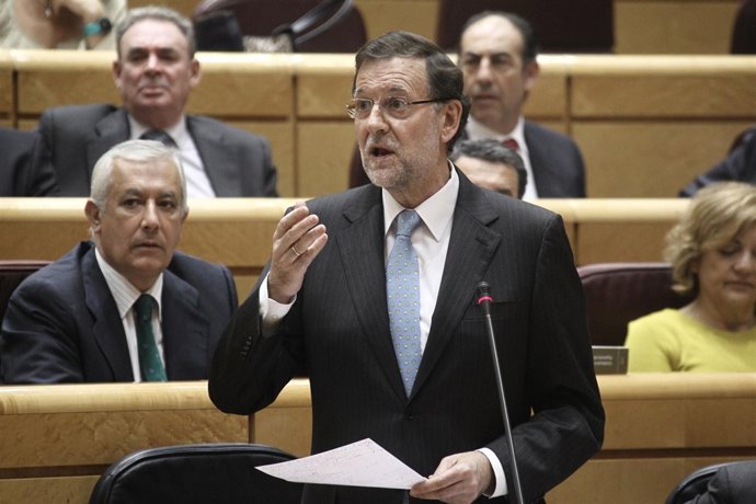 Mariano Rajoy en el Senado