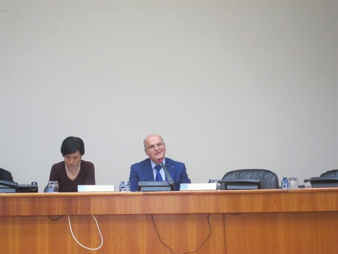 Manuel Baltar en Comisión parlamentaria.