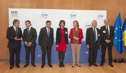 Autoridades representantes de las regiones miembros de la CTP