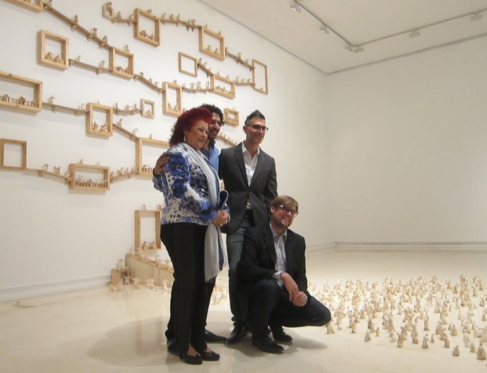 Consuelo Ciscar en presentación de 'Té con Nefertiti'