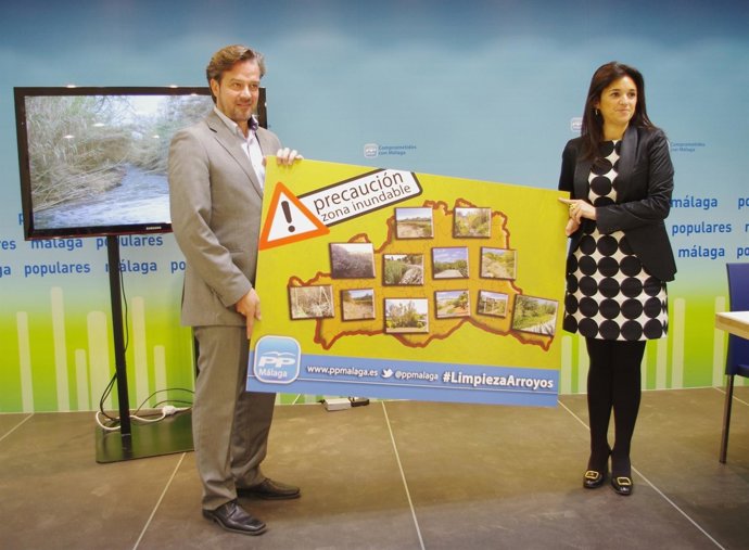 González y Del Cid, durante la rueda de prensa.