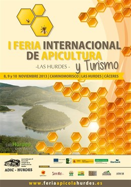 Cartel I Feria De Apicultura De Caminomorisco (Cáceres)