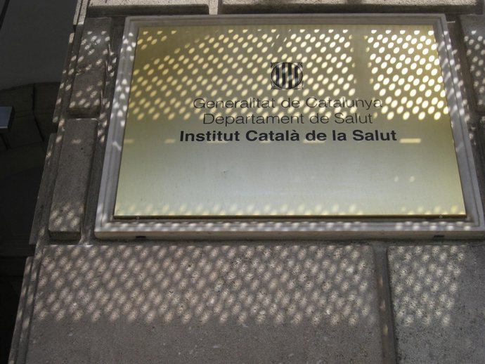 Placa Del Institut Català De La Salut
