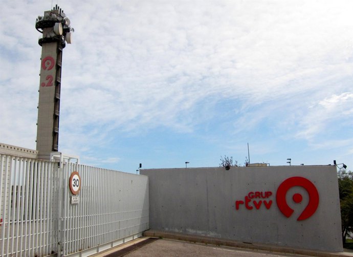 Sede de RTVV en Burjassot (Valencia).
