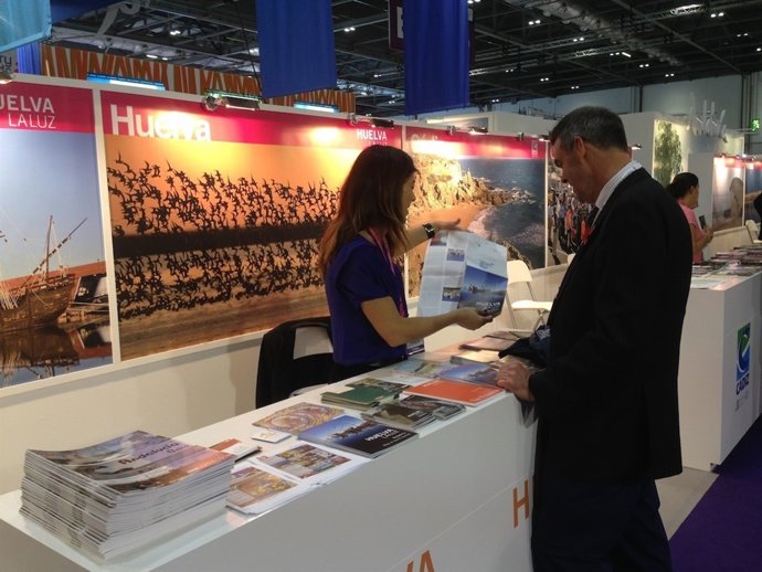 Espacio de Huelva en la World Travel Market.