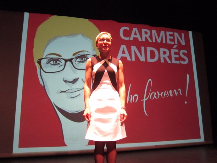 La concejal socialista de Barcelona Carmen Andrés