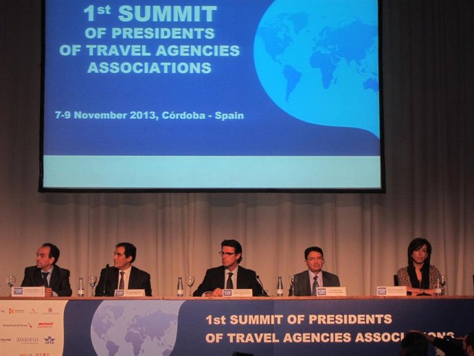 Rodríguez, NIeto, Soria, Rifai y Ceballos en el acto inaugural