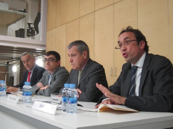 Modest Guinjoan, Xavier Cuadras, Miquel Puig, Josep Rull