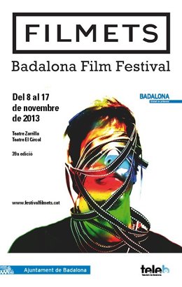 Cartel del festival Filmets de Badalona 2013