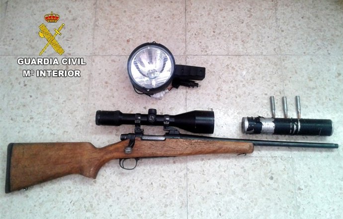 Rifle caza furtiva