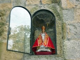 Hornacina de San Fermín.