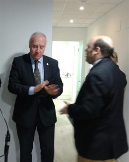 Agustín Iglesias Caunedo y  Faustino Blanco