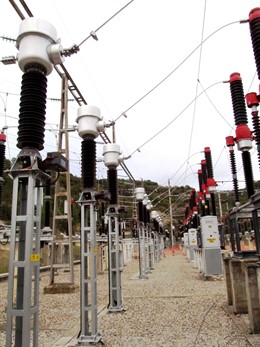 Subestación de Endesa en Camarasa (Lleida)