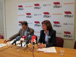 Pedro Escolar y Christina Fulconis