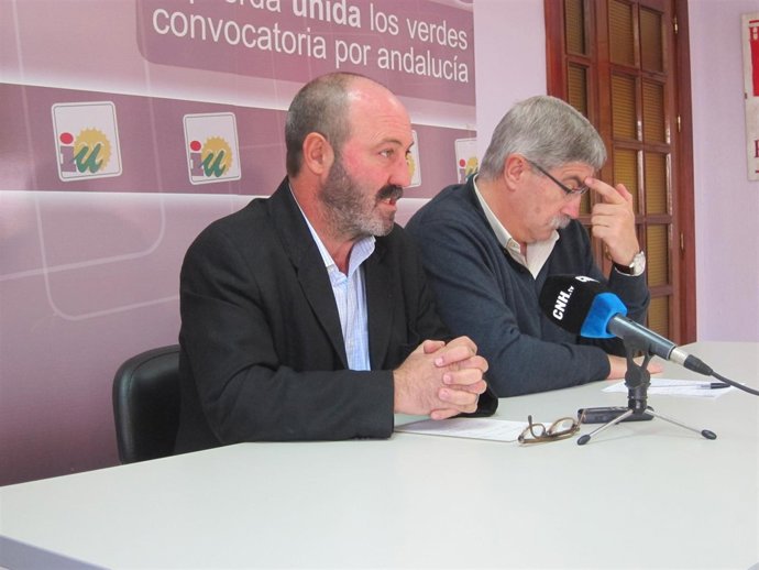 El coordinador provincial de IULV-CA en Huelva, Pedro Jiménez. 