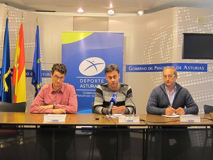 Felipe García Pertierra, Ramón Tuero y Jorge Fernández Fierro