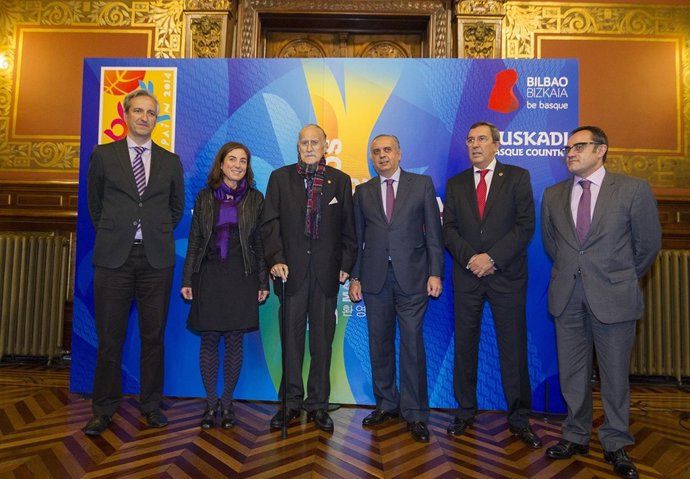 Presentación de Bilbao como sede del Mundobasket 2014