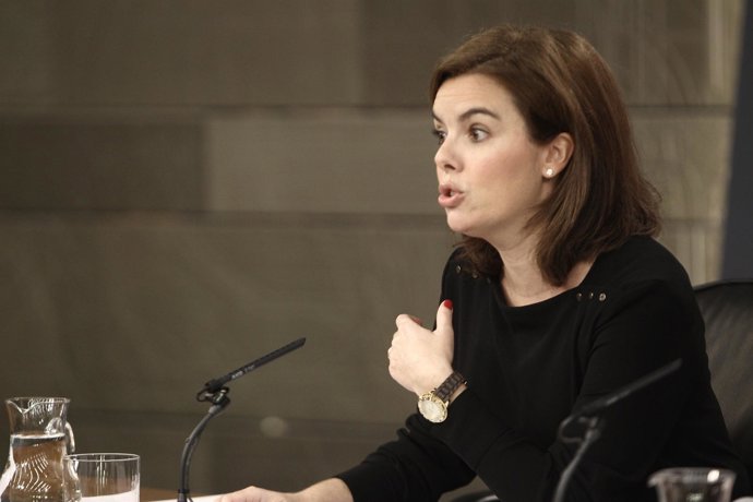 Sáenz de Santamaría tras el Consejo de Ministros