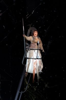 Representación de 'La valquiria' en el Palau de les Arts