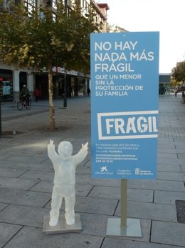 Una de las instalaciones colocada.