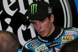 Álex Márquez tras los entrenamientos del GP de Valencia  