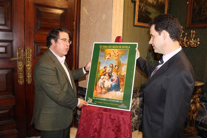 Feria del belén en Sevilla