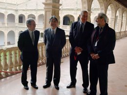  Rectores Españoles Y Japoneses En El Encuentro Celebrado En Salamanca