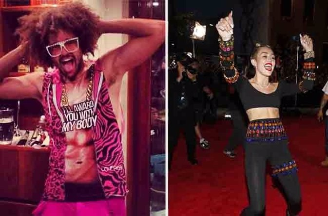 Redfoo y Miley Cyrus