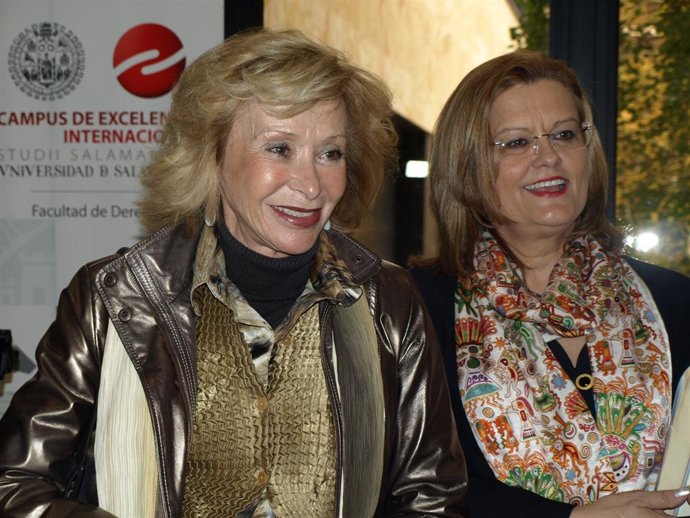 Fernández de la Vega en la Facultad de Derecho de la USAL