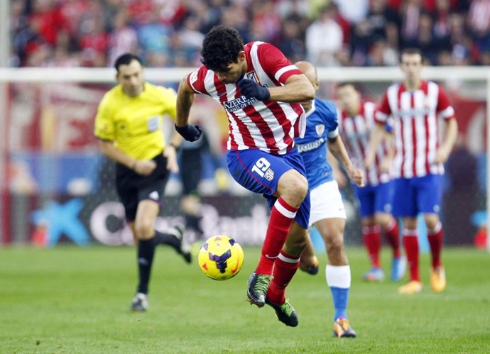 Diego Costa, en el Atlético-Athletic