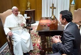 Capriles con el Papa Francisco