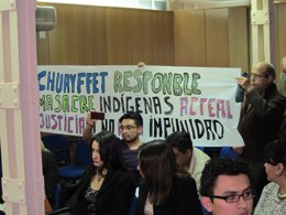 Activistas contra Emilio Chuayffet por su supuesta relación en la matanza Acteal