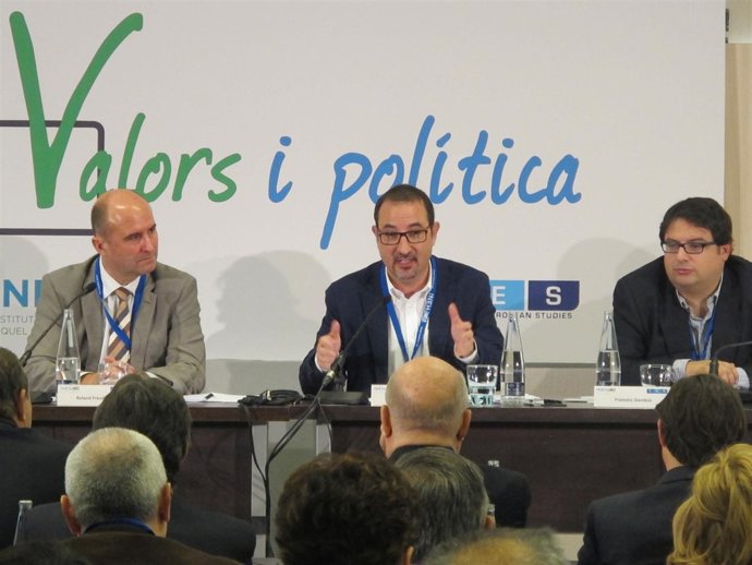 Espadaler en unas jornadas de UDC en Barcelona