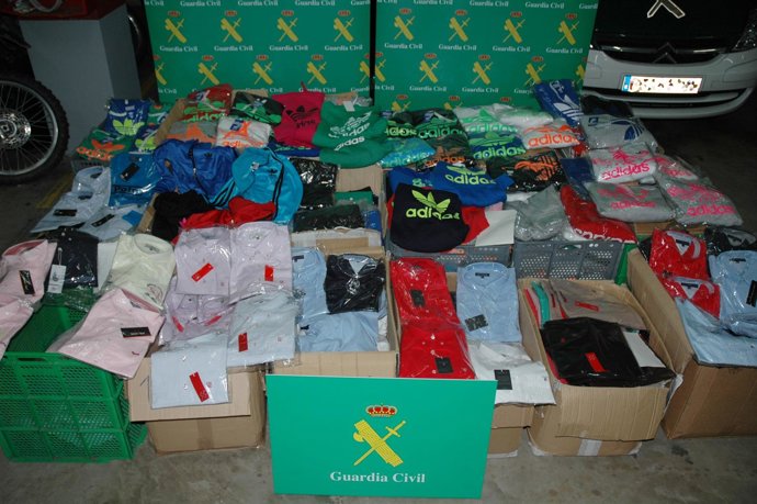 Prendas de ropa intervenidas