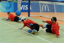 Selección española goalball Turquía Europeo