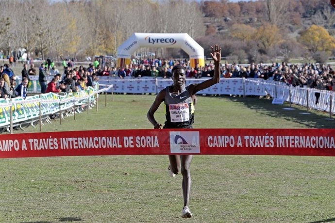 CAMPO A TRAVES CIUDAD DE SORIA. CROSS DE SORIA Emmanuel Bett