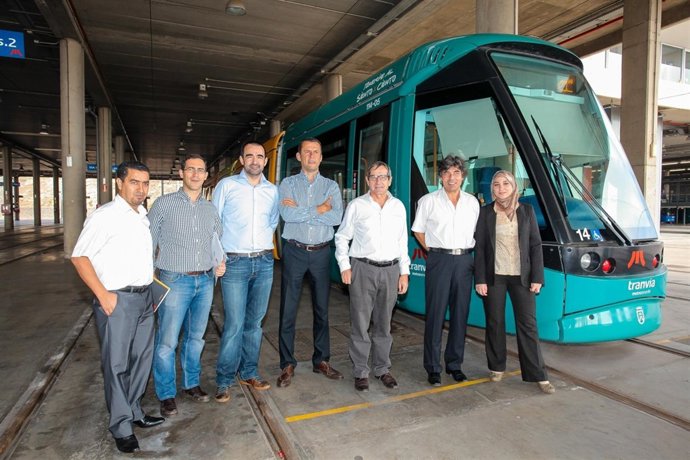 Visita de la delegación marroquí