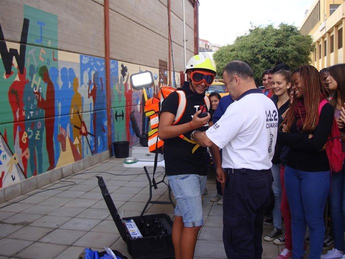 Los alumnos aprenden cómo actuar ante emergencias