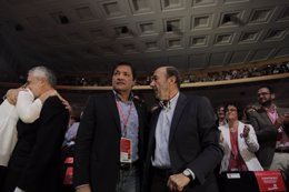 Alfredo Pérez Rubalcaba y Javier Fernández