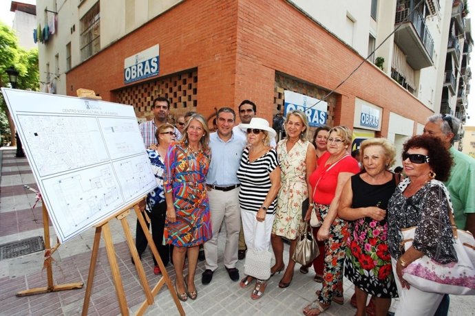 Bendodo y Muñoz, el pasado mes de julio, en la presentación del proyecto.