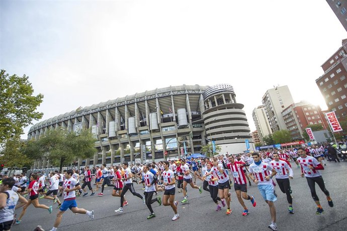 Derbi de las Aficiones merengues colchoneros