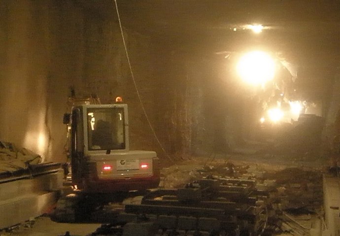 Obras en el suburbano de Granada